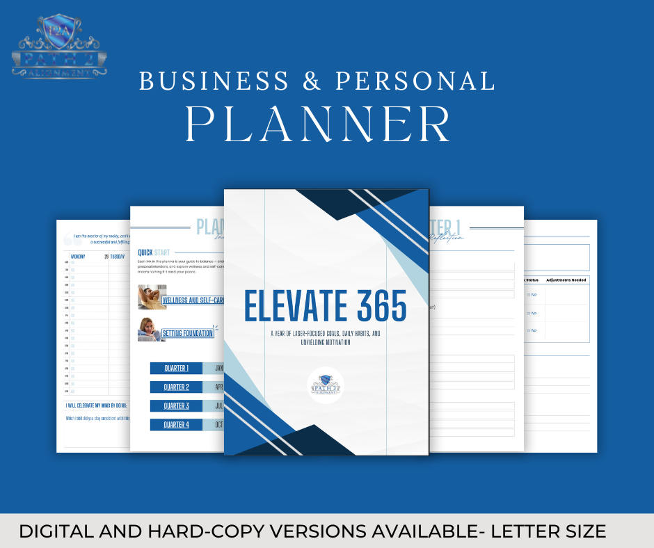 Elevate 365 Business and Personal Planner 2026-Print