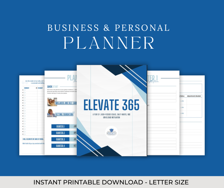 Elevate 365 Business & Personal Planner 2026-Digital Version
