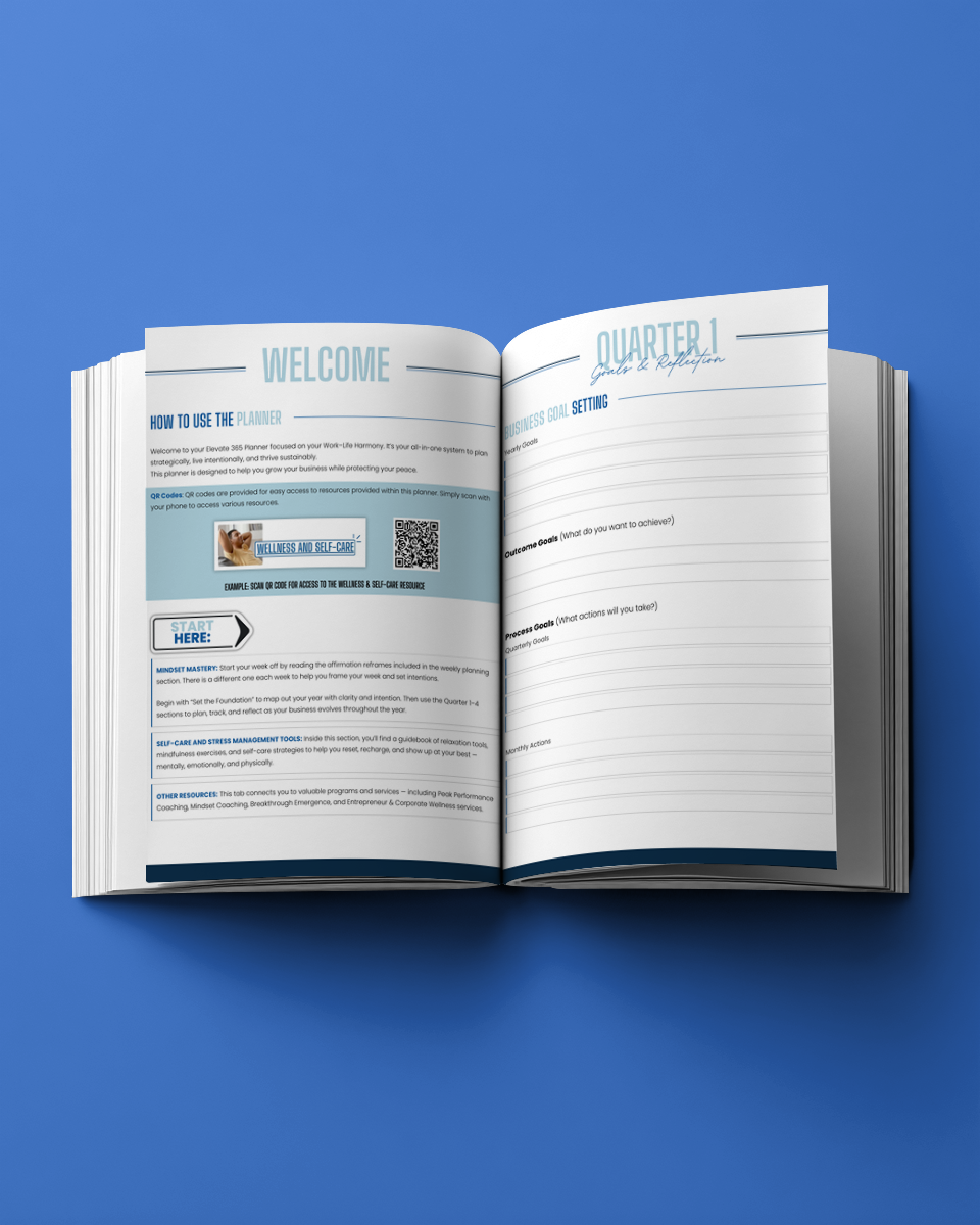 Elevate 365 Business and Personal Planner 2026-Print